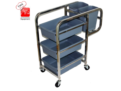 ترولی ظروف برگشتی